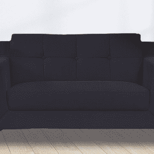 Adnama 2 Seater Sofa in Charcoal Grey Colour By FernInida.com