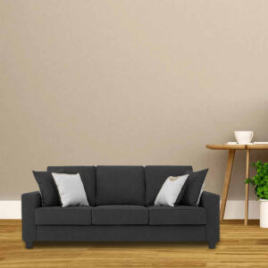 Gubydal 3 Seater Sofa in Grey Colour by FernIndia.com