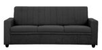 Tragttuts 3 Seater Sofa in Charcoal Grey Colour by FernIndia.com