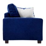 Gubydal 3 Seater Recliner in Blue Colour by FernIndia.com