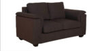 Serdna 2 Seater Sofa in Chestnut Brown Colour by FernIndia.com