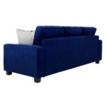 Gubydal 3 Seater Recliner in Blue Colour by FernIndia.com