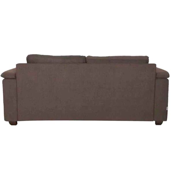 Serdna 3 Seater Sofa in Chestnut Brown By FernIndia.com