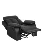 Angam 1 Seater Recliner in Black Colour By FernIndia.com