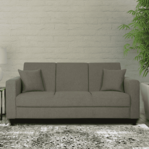 Abla 3 Seater Sofa in Sandy Brown Colour by FernIndia.com