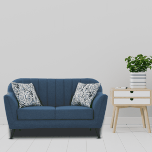 Aylatna 2 Seater Sofa in Blue Colour by FernIndia.com