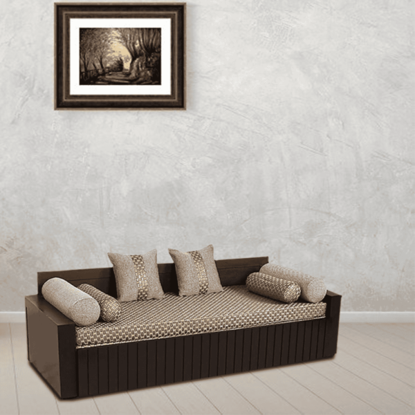 Drofhtarts 3 Seater Sofa in Blue colour by FernIndia.com