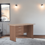 Sutulp Office Table in Acacia Finish by Fern India