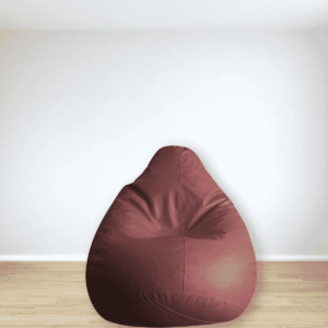 Cissalc XXL Bean Bag with Beans in Maroon Colour by Fern India