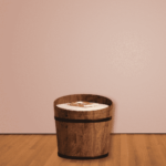 Haron Solid Wood Rio Seating Stool In Distress Finish by Fern India