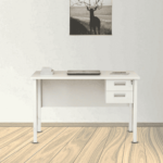 SOS Atxed Work Station in Everest White Finish by Fern India