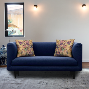 Ikin 2 Seater Sofa In Blue Colour By FernIndia.com