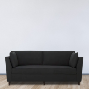 Adnarim 3 Seater Sofa in Charcoal Grey Colour by FernIndia.com