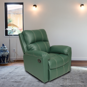 Onips 1 Seater Recliner in Green Colour by FernIndia.com