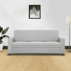 Tragttuts 3 Seater Sofa in Grey Colour By FernIndia.com