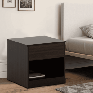 Omsok Phoenix Bedside Table in Wenge Finish by Fern India