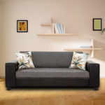 Anyda 3 Seater Sofa in Grey Colour by FernIndia.com