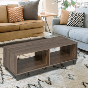 Oretsa Center Table in Walnut Finish by Fern India