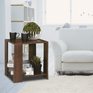 Nadyem End Table in Brown Colour by Fern India