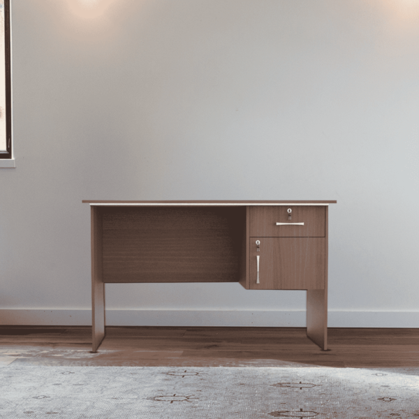 Sutulp Office Table in Acacia Finish by Fern India