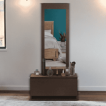 Attaynez Dressing Table in Columbia Walnut Finish by Fern India