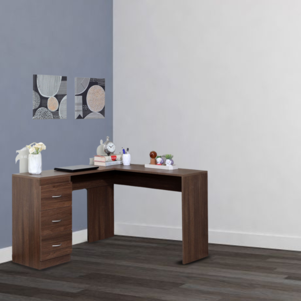 Amat Study Table in Bali Dark Colour by Fern India