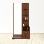 Omsok Grace Dressing Table in Rigato Walnut Finish by Fern India