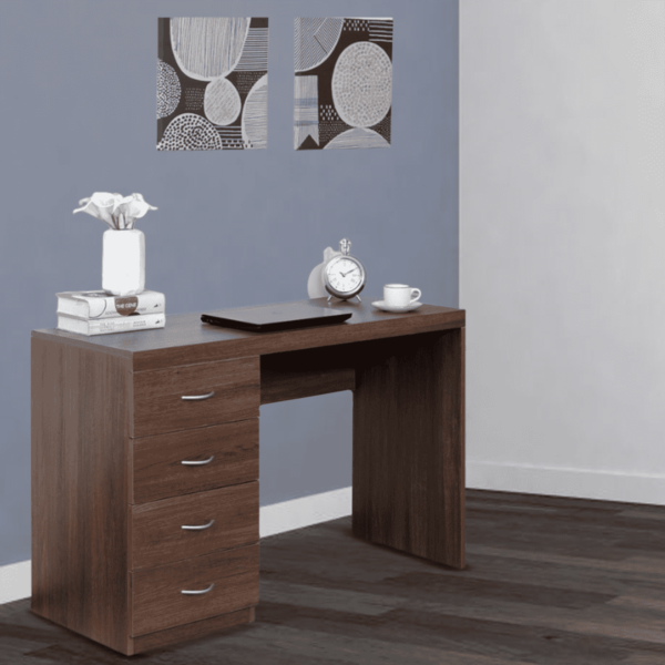 Oustim Study Table in Bali Dark Colour by Fern India