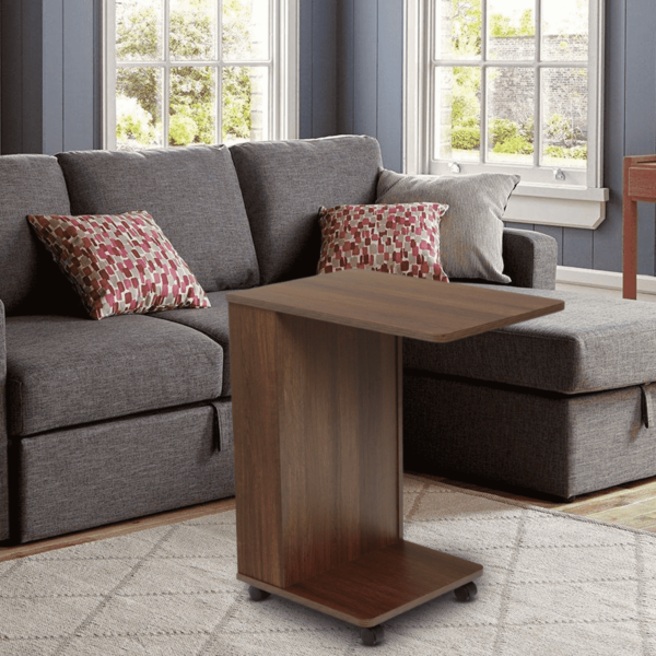 Noinapmoc Portable table in Dark Oak Finish by Fern India