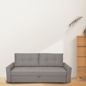 Seni Sofa Cum Bed in Grey Color by FernIndia.com