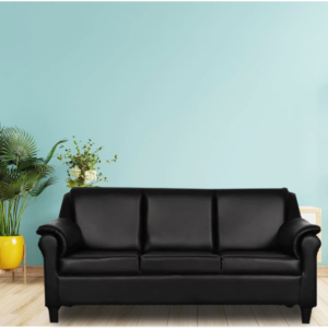 Nosidam Eco 3 Seater Sofa in Black Colour by FernIndia.com