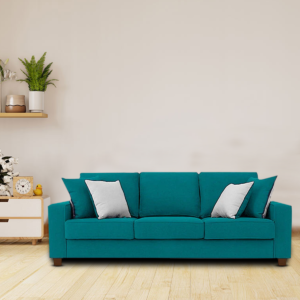 Gubydal 3 Seater Sofa in Green Colour by FernIndia.com