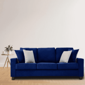 Gubydal 3 Seater Recliner in Blue Colour by FernIndia.com