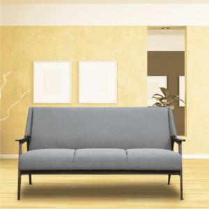 Ihiig 3 Seater Sofa in Light Beige Colour By FernIndia.com