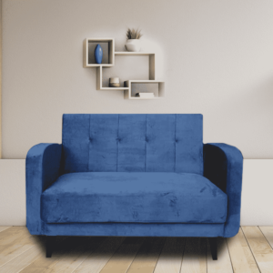 Emor 2 Seater Sofa in Blue Colour by FernIndia.com