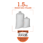 1.5 Kg Bean Bag Refill In White Colour By Fern India