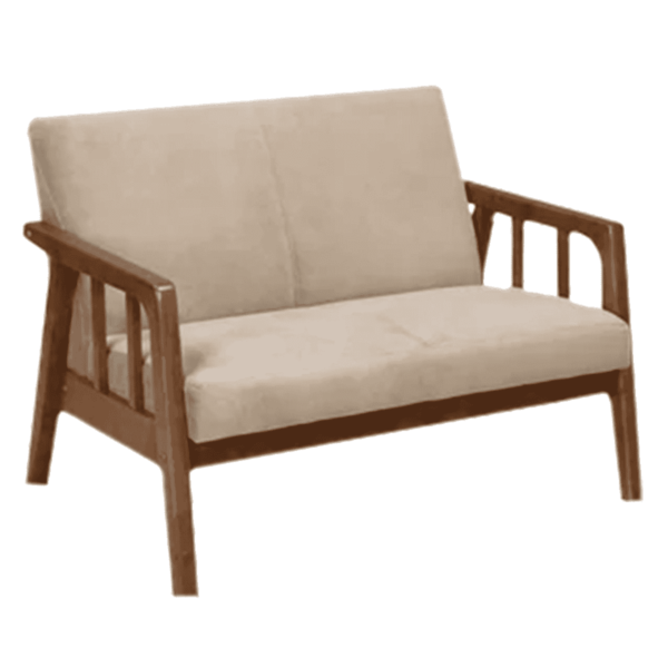 Ekrub 2 Seater Sofa in Coffee Colour By FernIndia.com