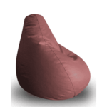 Cissalc XXL Bean Bag with Beans in Maroon Colour by Fern India