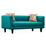 Ikin 3 Seater Sofa in Sea Green Colour By FernIndia.com