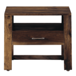 Naiva Solid Wood Night Stand in Provincial Teak Finish by Fern India