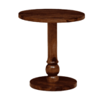 Reprah Solid Wood End Table in Provincial Teak Finish by Fern India