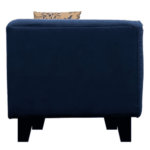 Ikin 3 Seater Sofa In Blue Colour By FernIndia.com