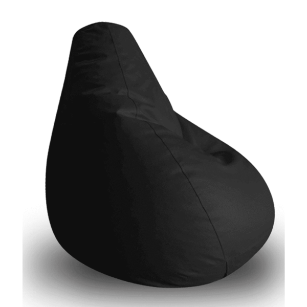 Cissalc XXL Bean Bag with Beans in Black Colour by Fern India