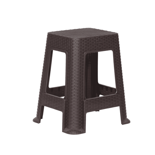 Seating Stool Weather in Brown Colour by Fern India