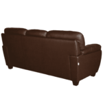 Irab 3 Seater Sofa in Dark Brown colour by FernIndia.com