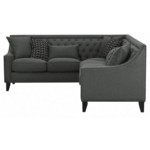Anavrin RHS Sofa in Grey Colour by FernIndia.com