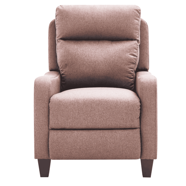 Rotnev Manual Pushback Recliner In Brown Color by FernIndia.com