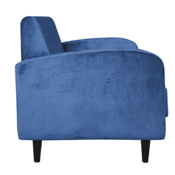 Emor 3 Seater Sofa in Blue Colour by FernIndia.com