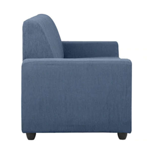 Tragttuts 3 Seater Sofa in Blue Colour By FernIndia.com