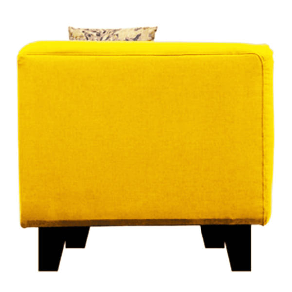 Ikin 3 Seater Sofa In Yellow Colour By FernIndia.com